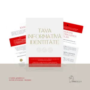 Tava informatīvā identitāte. E-kurss
