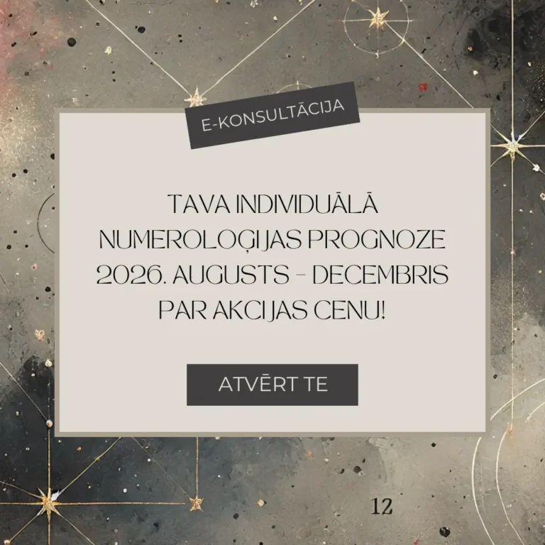 Numeroloģijas prognoze