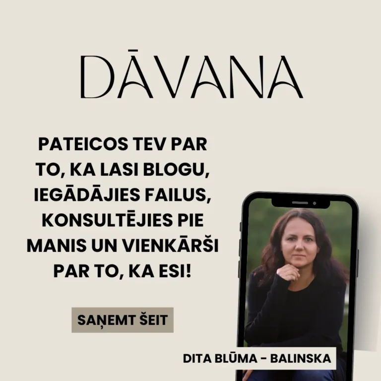 davana pateicibas