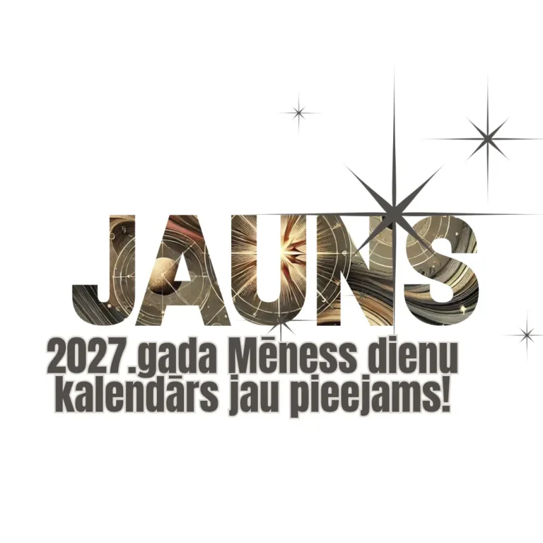 Mēness dienu kalendārs 2027