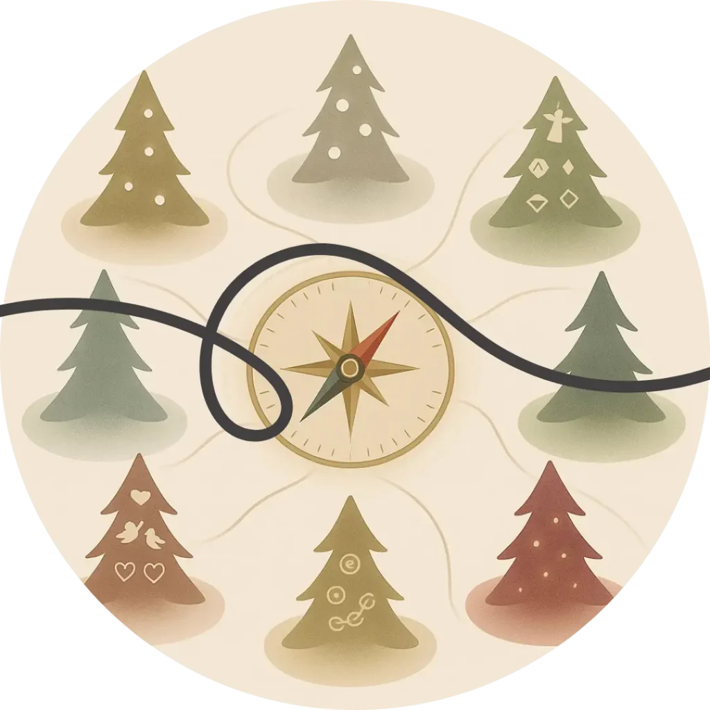 Ziemassvētku eglītes fenšui