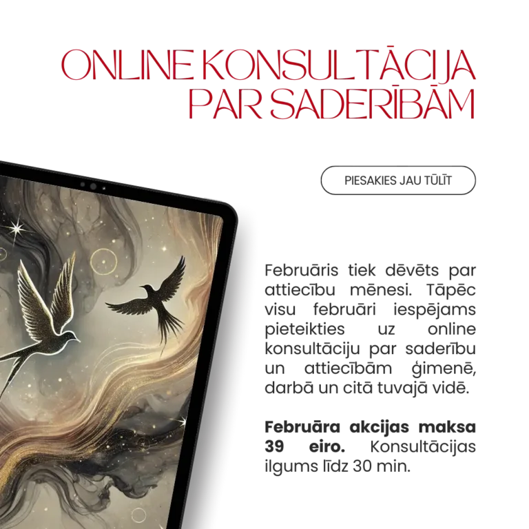 Saderības numeroloģija. Online konsultācija